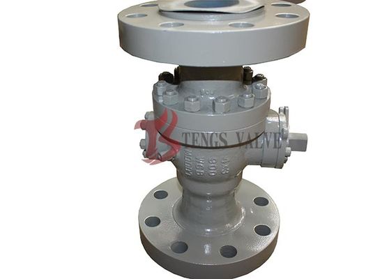 Cast Steel Lockable Ball Valve Soft Seated Flanged To CL900LB Reduced Bore RB Q47F