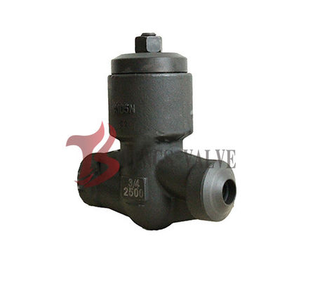 Plug Disc Forged Steel Check Valve 3/4 Inch 2500LB A105N Pressure Seal Cover PSB Weld End